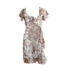 gsus vintage graphic mini dress